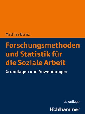 cover image of Forschungsmethoden und Statistik für die Soziale Arbeit